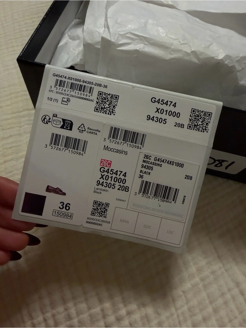 CHANEL Black Quilted Leather Loafers with Gold CC Emblem